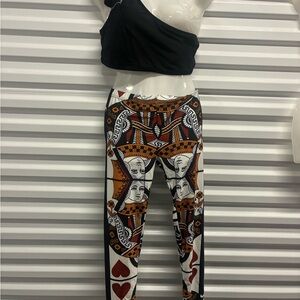 Stylish Graphic Print Women's Pants